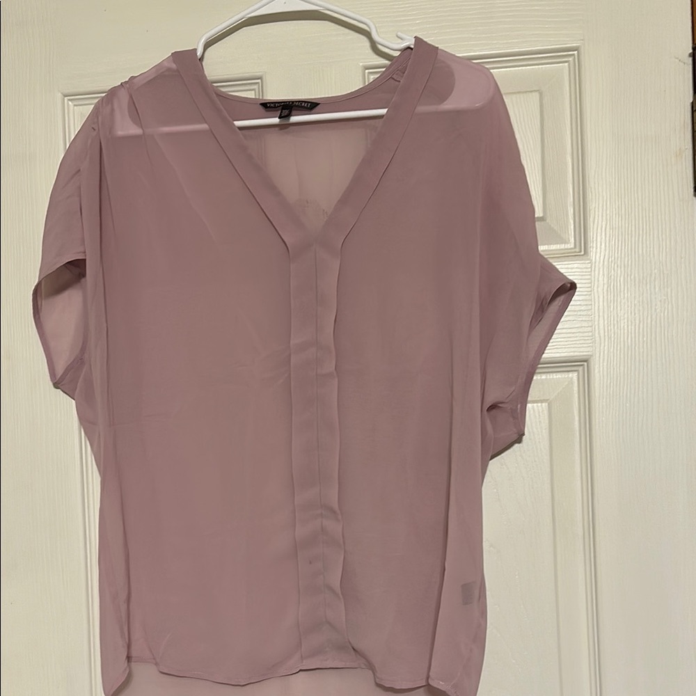 Victoria's Secret size SP SHEER LAVENDER Blouse